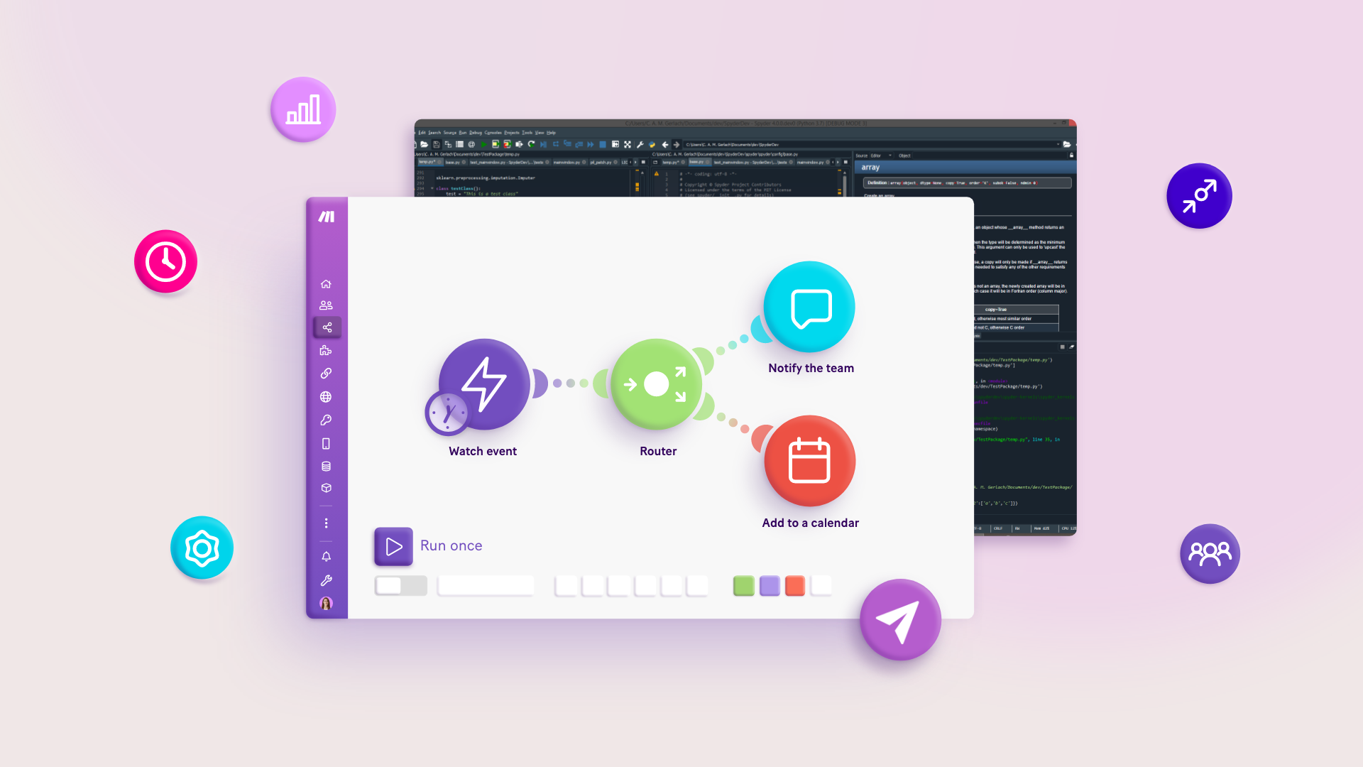 No-Code AI Agents with n8n, Make.com & Zapier Automation